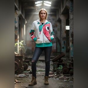 Kidrobot Limited Edition Numbered Hoodie Heidi Strawberry, Size Small, NWT 🍓